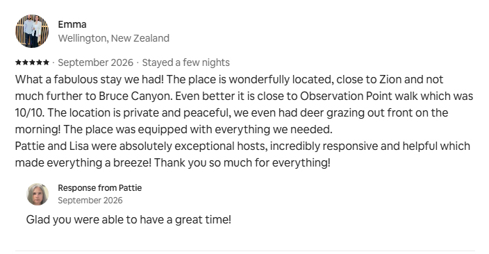 Masada Zion Airbnb Review 5