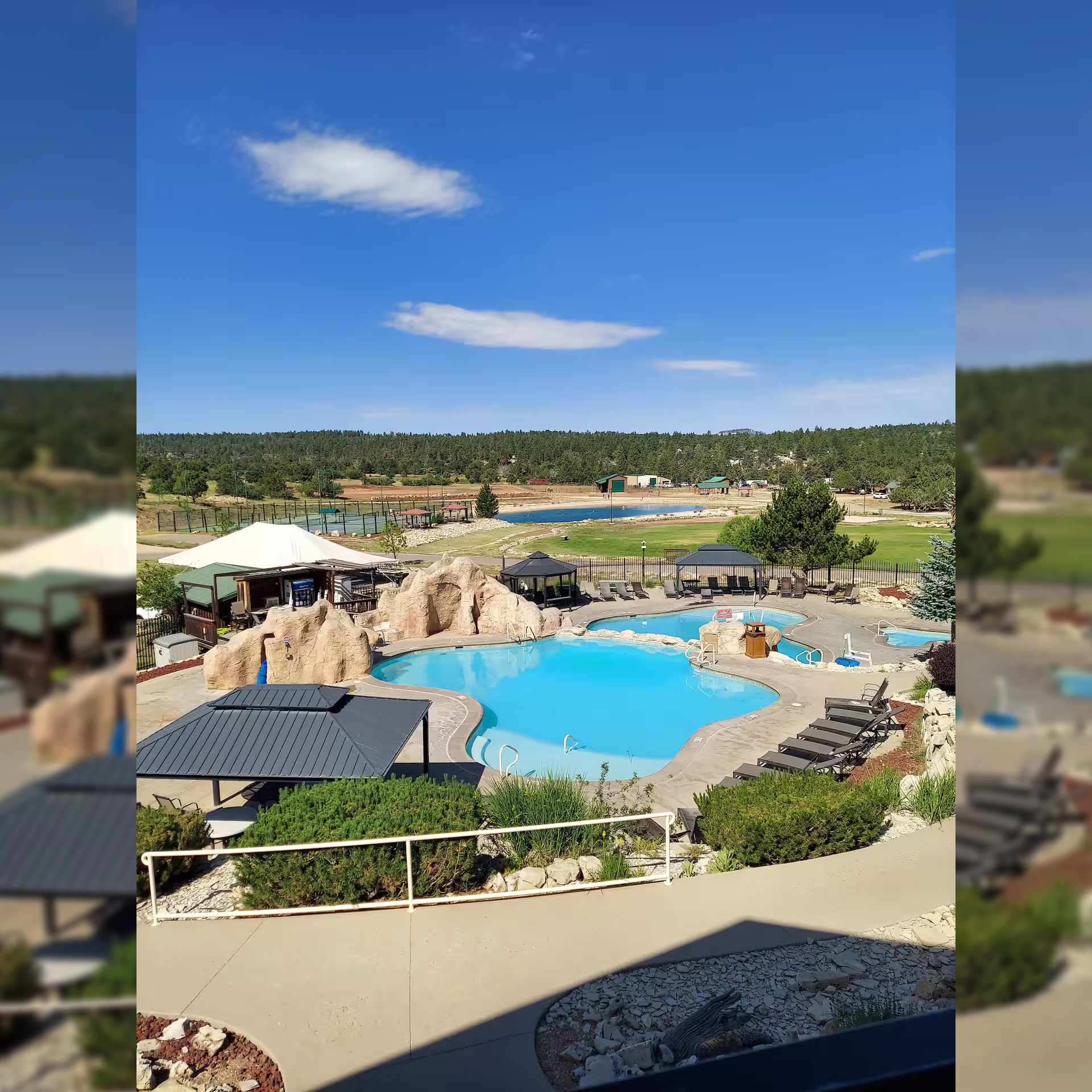 Zion Ponderosa Resorts 2 Tier Pools Downloaded